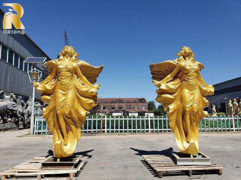 Bronze Flying Angel Statue for Sale - Relong Art Sculpture